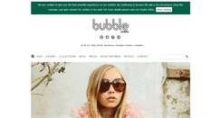 Desktop Screenshot of bubblelondon.com