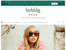 Tablet Screenshot of bubblelondon.com